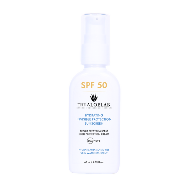 Hydrating Invisible Protection SPF 50 Sunscreen 60 ml - The ALOELAB