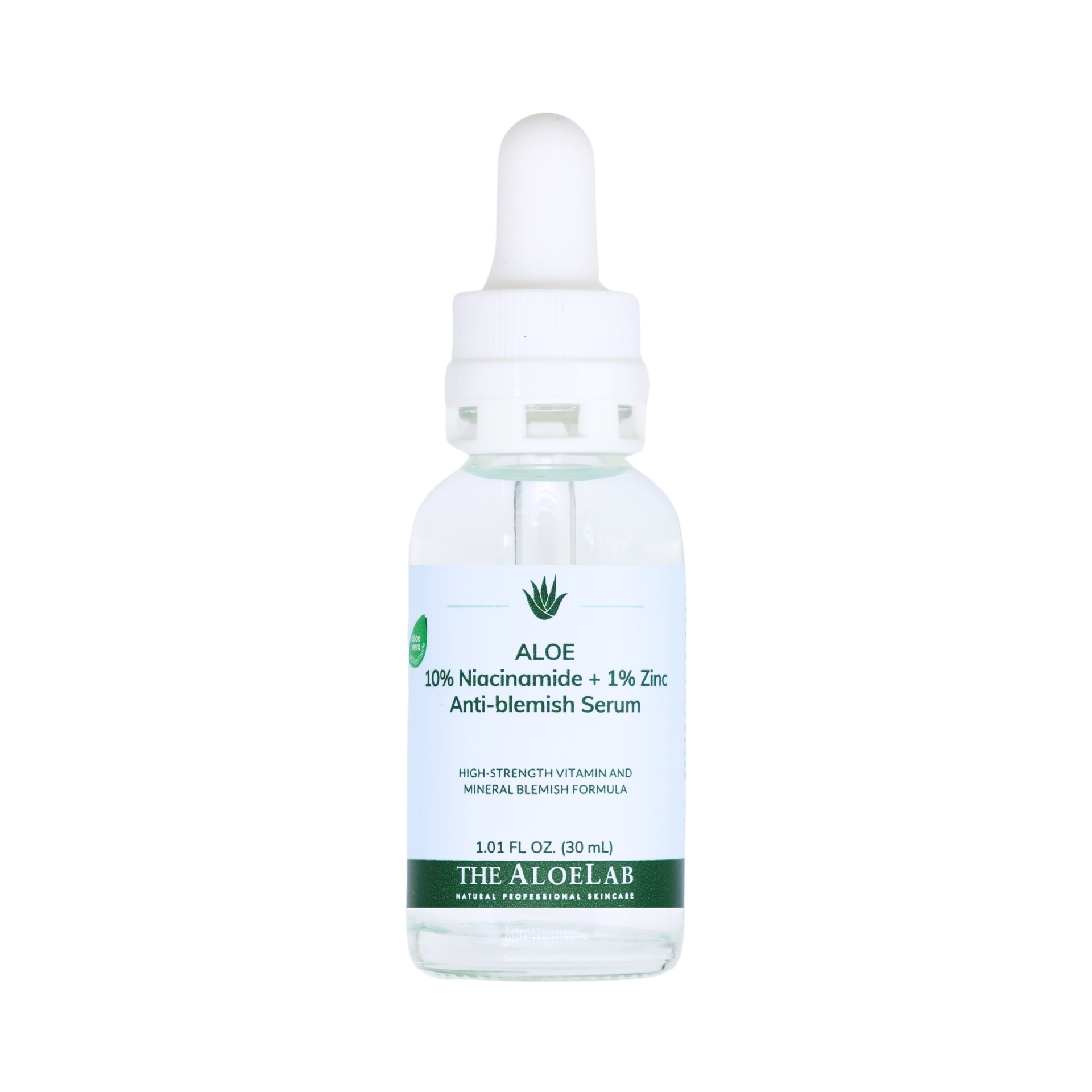10% NIACINAMIDE +1% ZINC ANTI-BLEMISH SERUM – The ALOELAB
