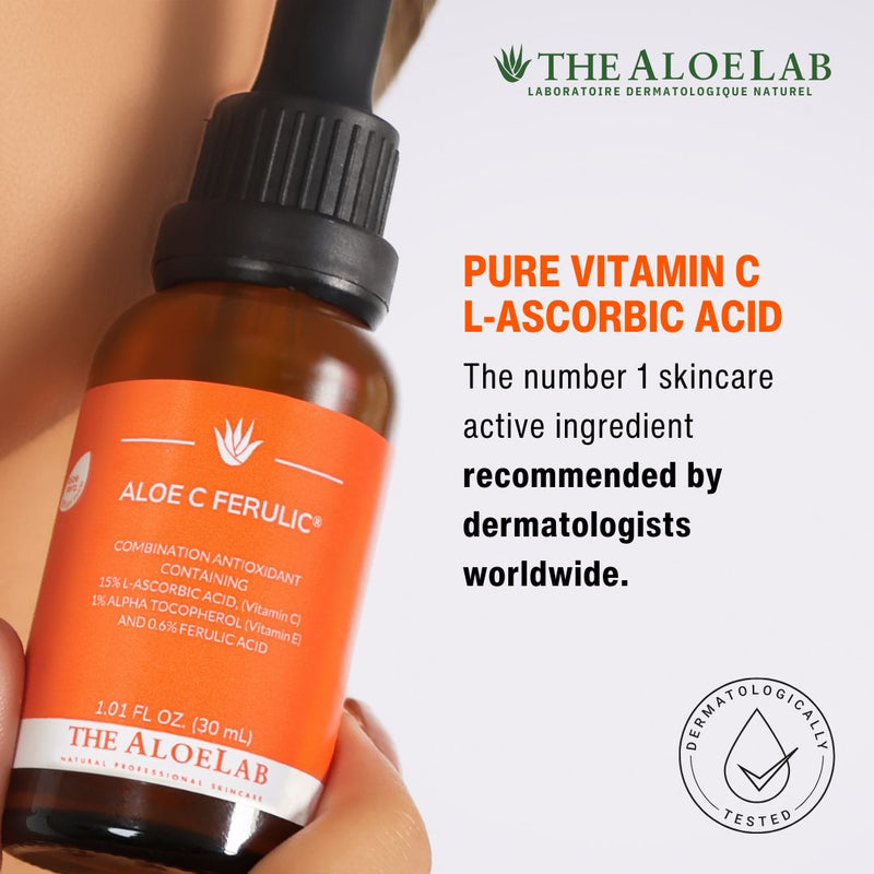 Aloe C Ferulic with 15% L-ascorbic acid - The ALOELAB