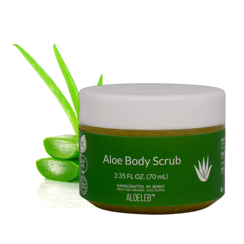Smooth-Skin, Aloe Body Scrub. - AloeLeb-